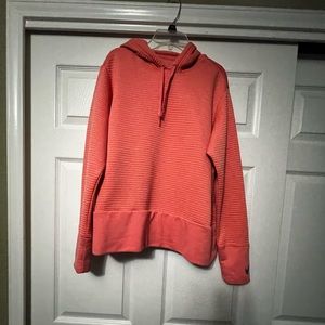 Nike hoodie  orange/ peach size XL